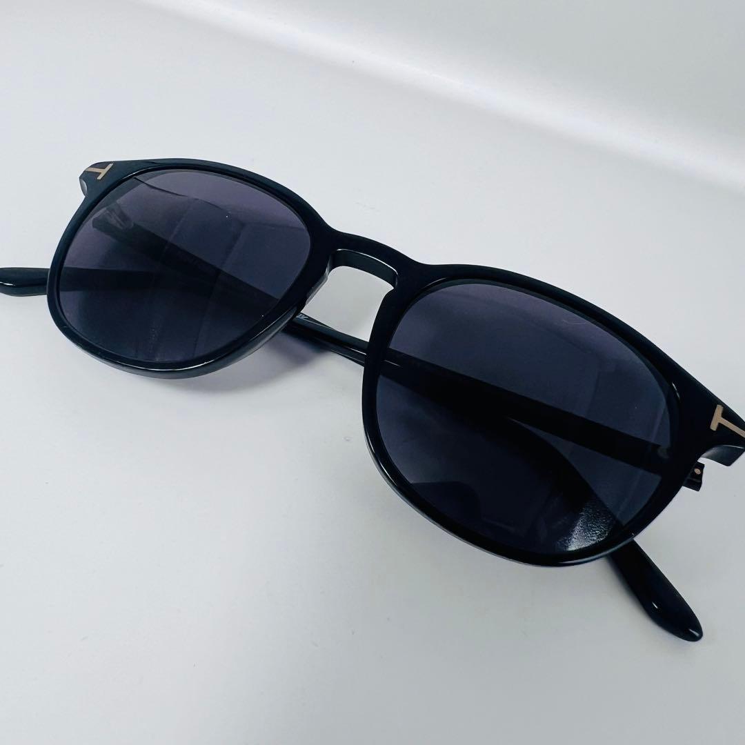TOM FORD TF5832-B サングラス ブラック ゴールド 現行モデル
