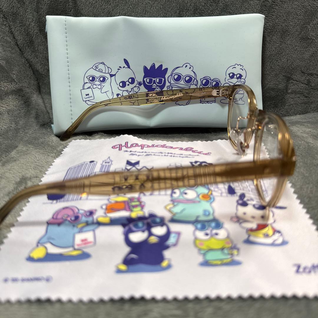 zoff はぴだんぶい　あひるのペックル　眼鏡　度あり　曇り止めレンズ