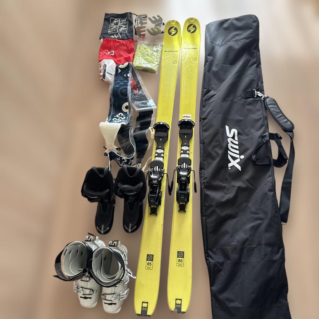 バックカントリー　スキー　セット　BC BRIZZARD ATOMIC