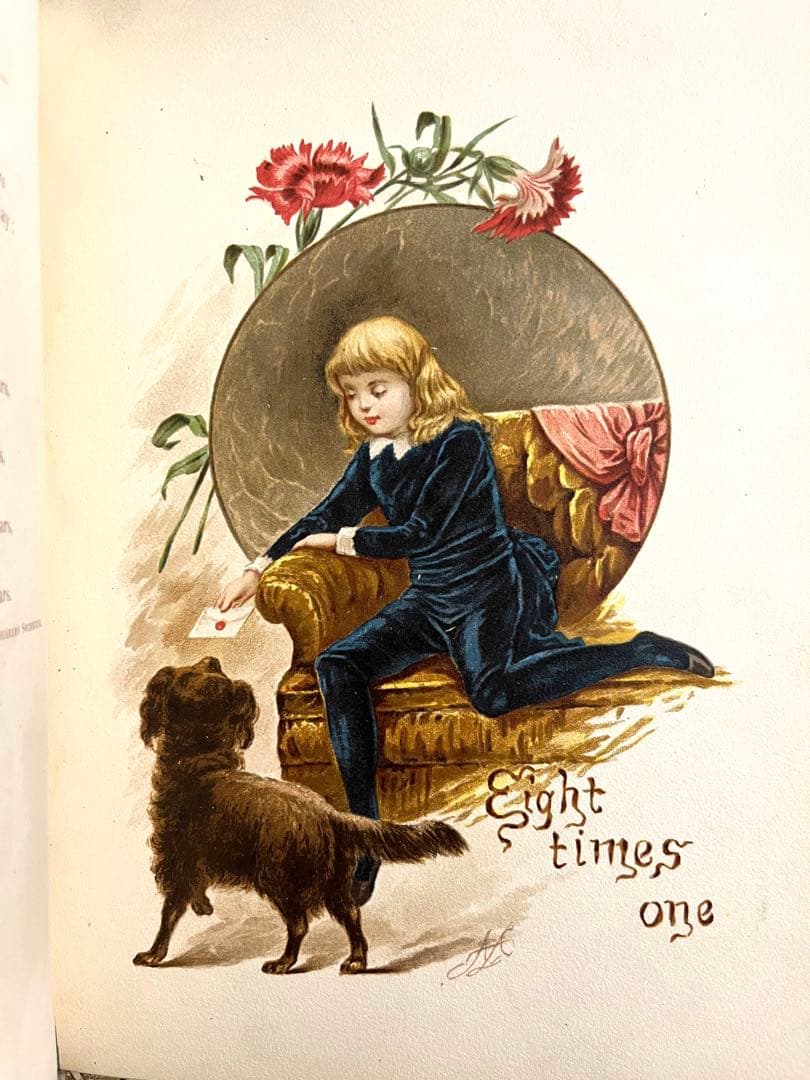 No.230 アンティーク 古書 洋書 絵本 ビクトリアン 児童書