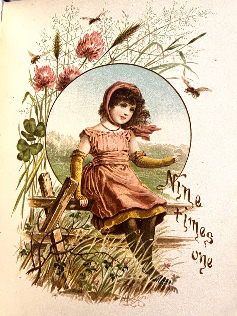 No.230 アンティーク 古書 洋書 絵本 ビクトリアン 児童書