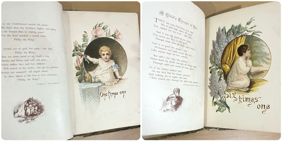 No.230 アンティーク 古書 洋書 絵本 ビクトリアン 児童書