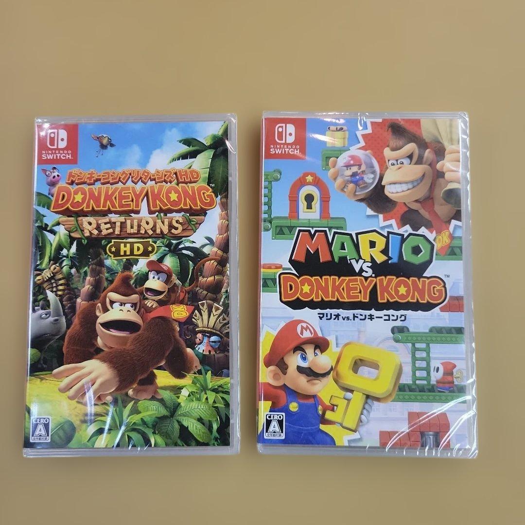 Switch ドンキーコングリターンズHD・マリオvs.ドンキーコング