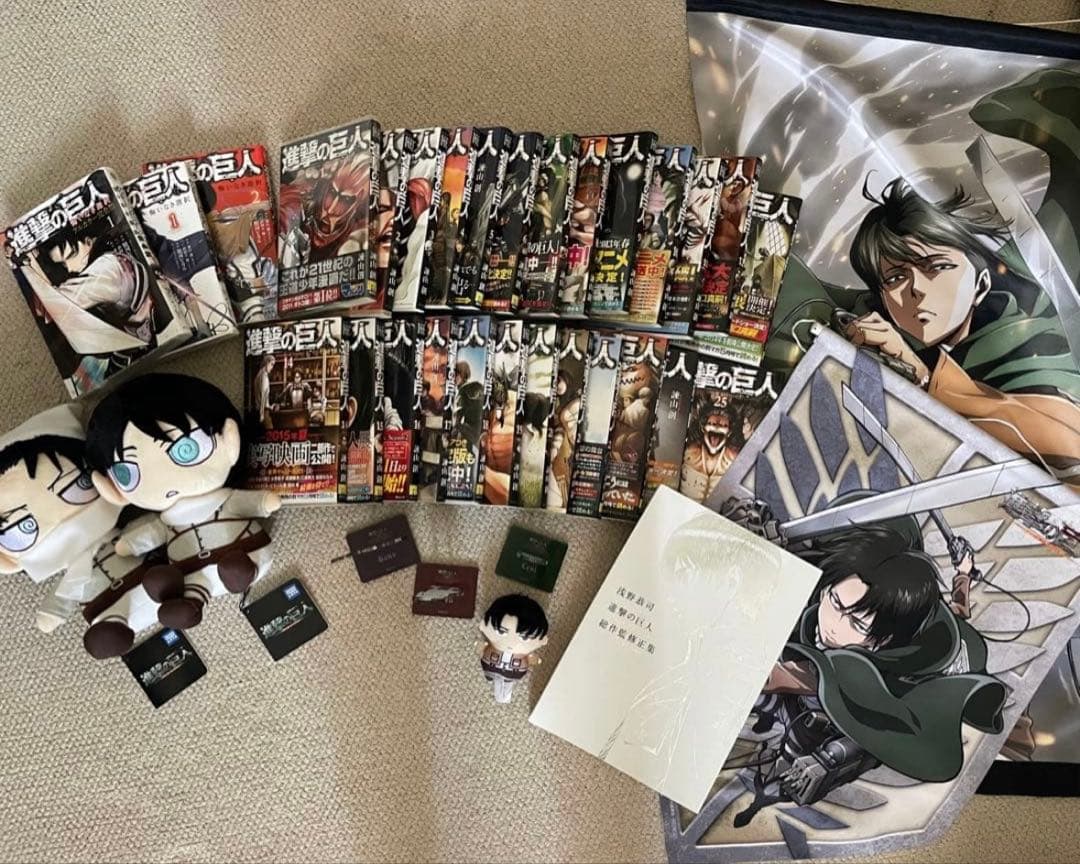進撃の巨人 グッズ 全37点 漫画 attack on titan