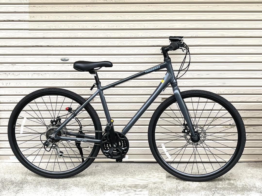 引取限定 美品 THIRDBIKES クロスバイク FESrelax 外装18段