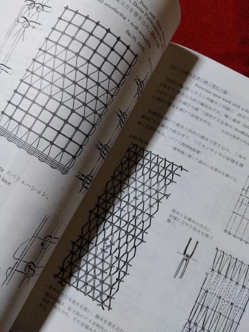 糸から布へ　ー編む・もじる・組む・交差する・織る技法ー／小林桂子著／日貿出版社