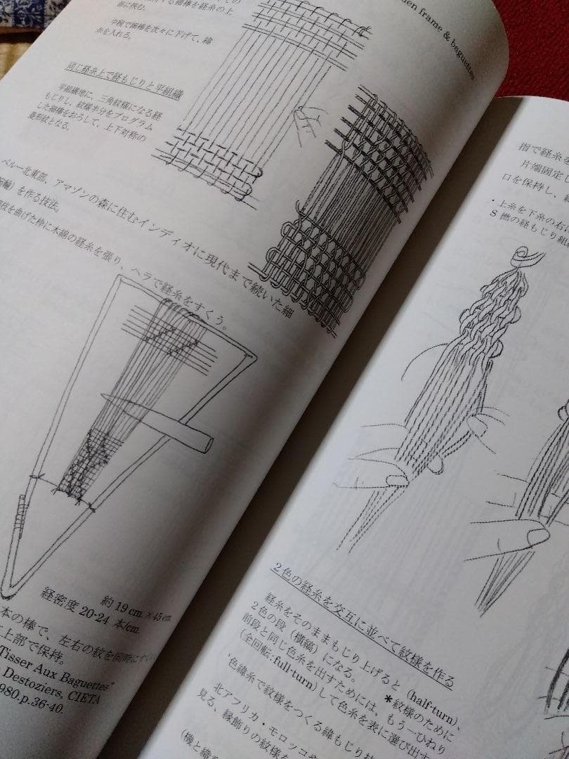 糸から布へ　ー編む・もじる・組む・交差する・織る技法ー／小林桂子著／日貿出版社
