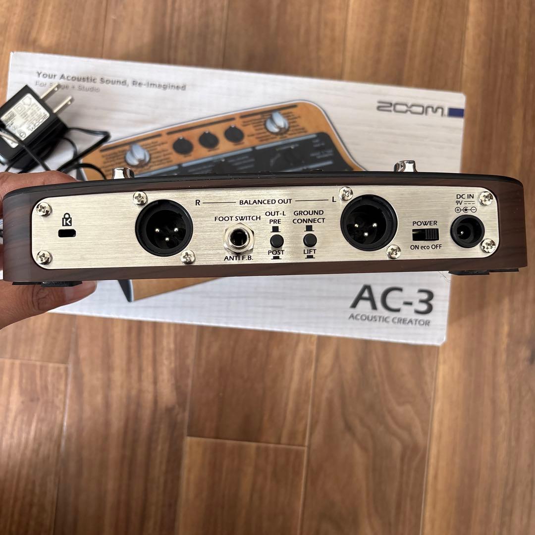 【専用ケース付き】ZOOM AC-3※週末限定値下げ