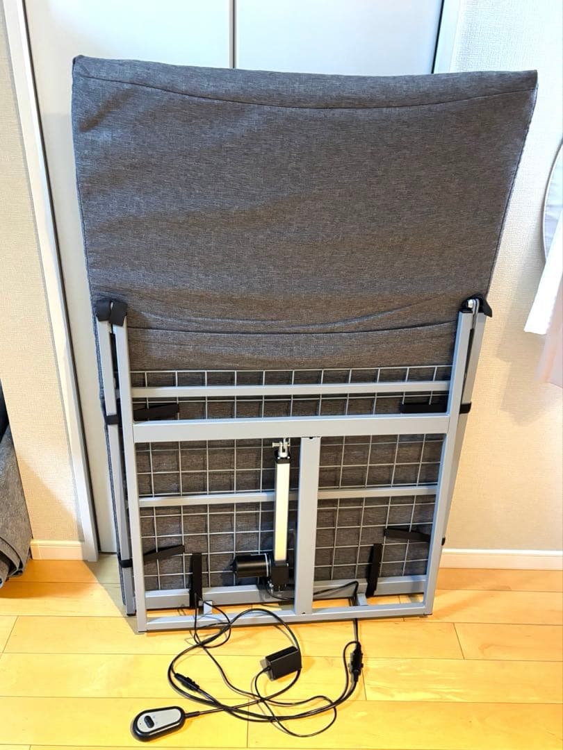 介護ベッド、電動ベッド背もたれ