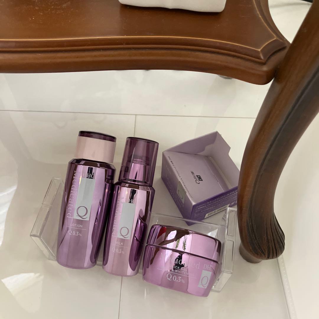 DHC Qローション・ミルク・美容ジェル 3点セット