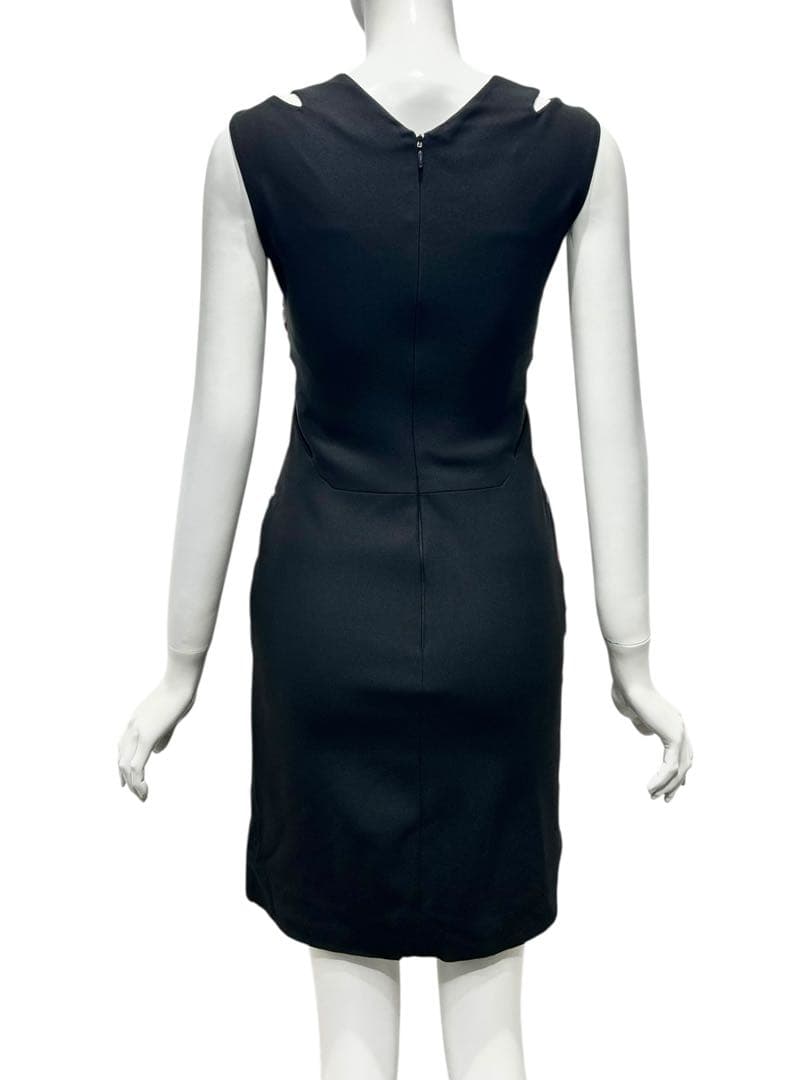 GUCCI 2010SS メタルハーネス グラフィック シルクドレス