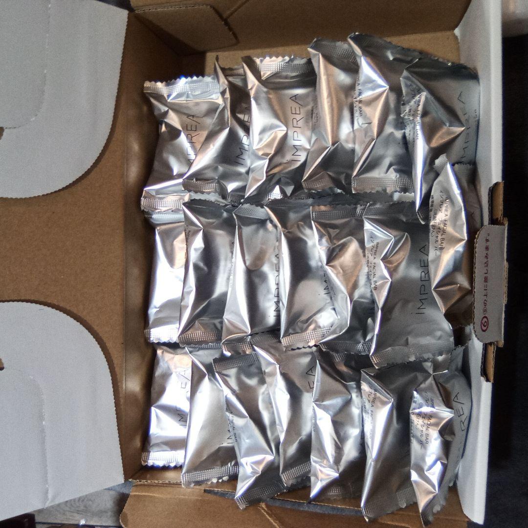 インプレアクレンジングクリーム１８g２１個　フェイシャルバーセット15ｇ20 個