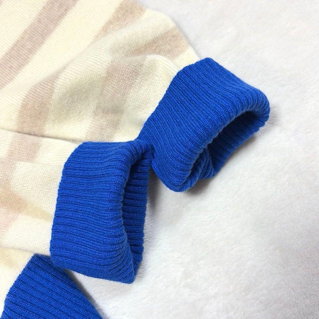 パーリーゲイツ ゴルフウェア 長袖 ニット カシミヤ100% セーター ボーダー