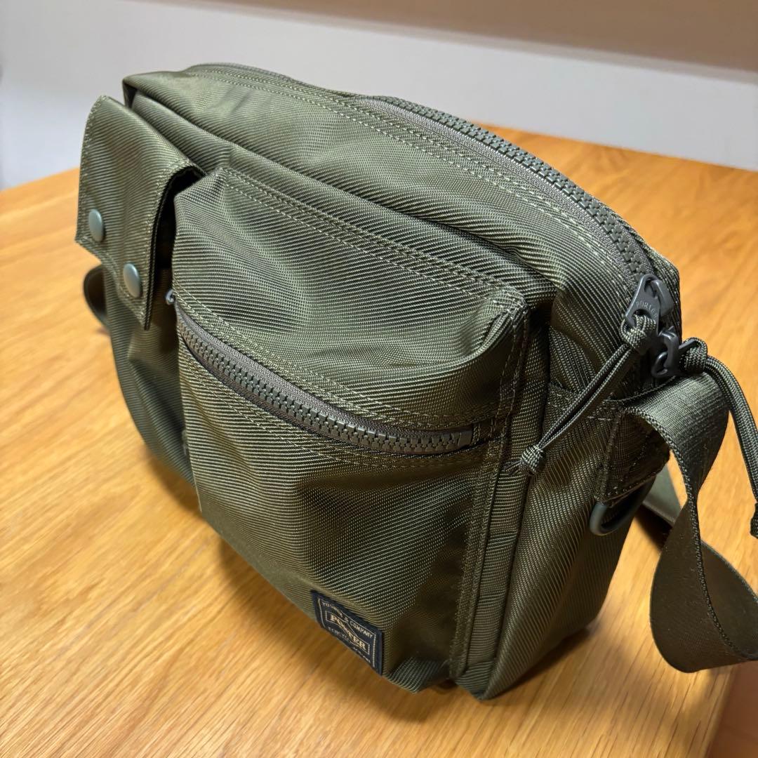 ポーターユニット ショルダーバッグ カーキ