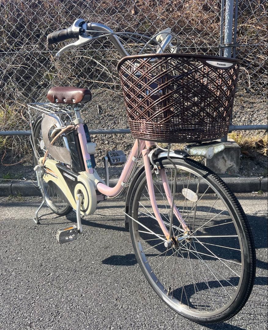 Panasonic電動アシスト自転車エコナビ機能付き24インチ関東圏配送可能