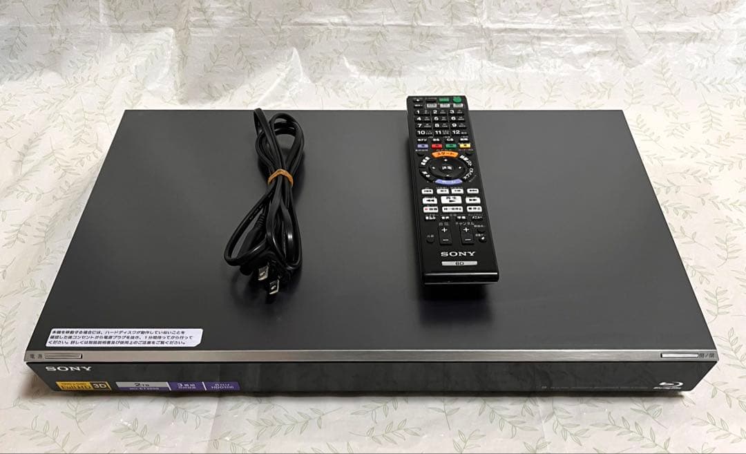 く*ま様 SONY BDZ-ET2000 3番組同時録画 2TB 本体動作OKリ