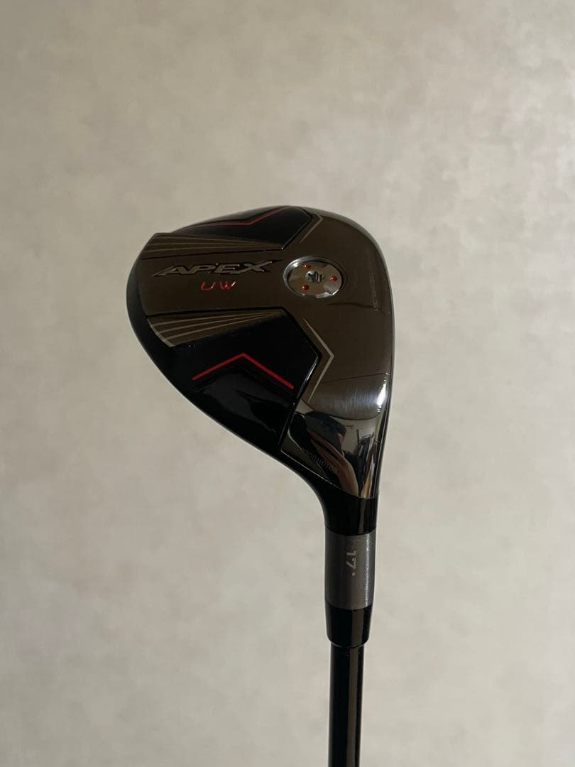【1/31まで】キャロウェイ　APEX UW 17° ディアマサンプ F 75X