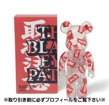 小物 black eye patch BE@RBRICK 400%