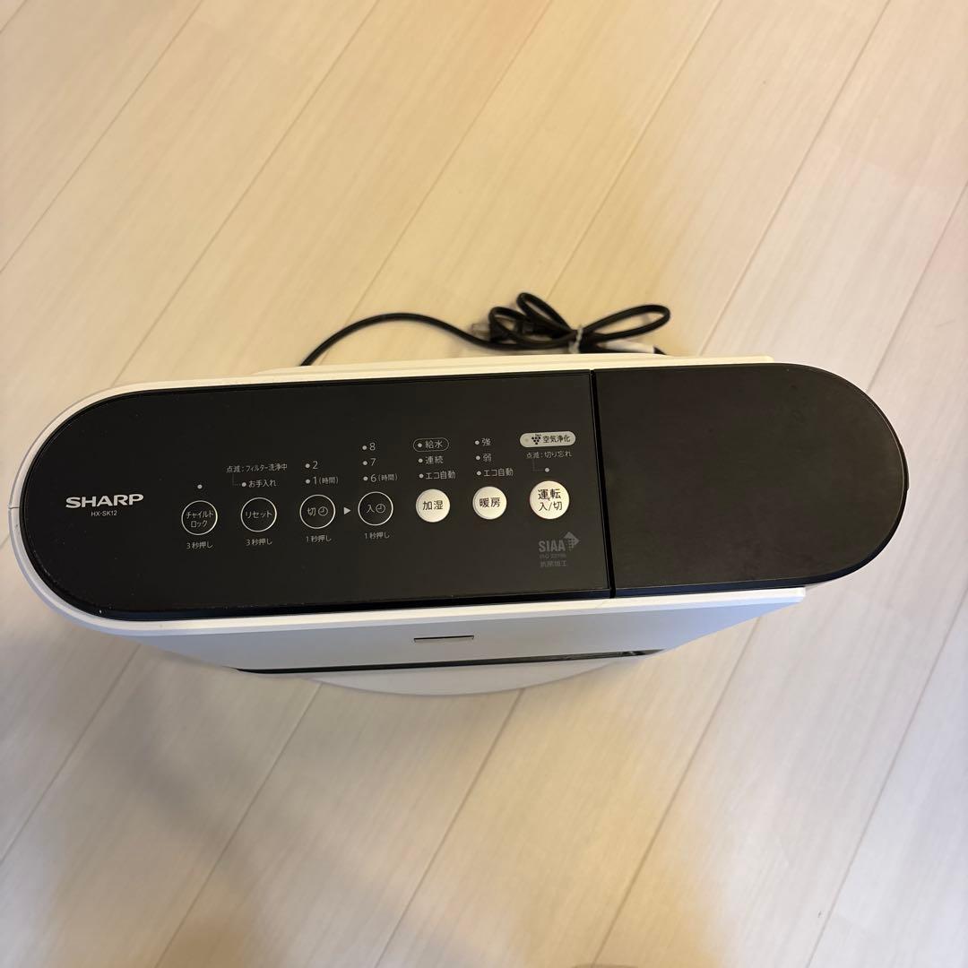 SHARP 加湿セラミック ファンヒーター