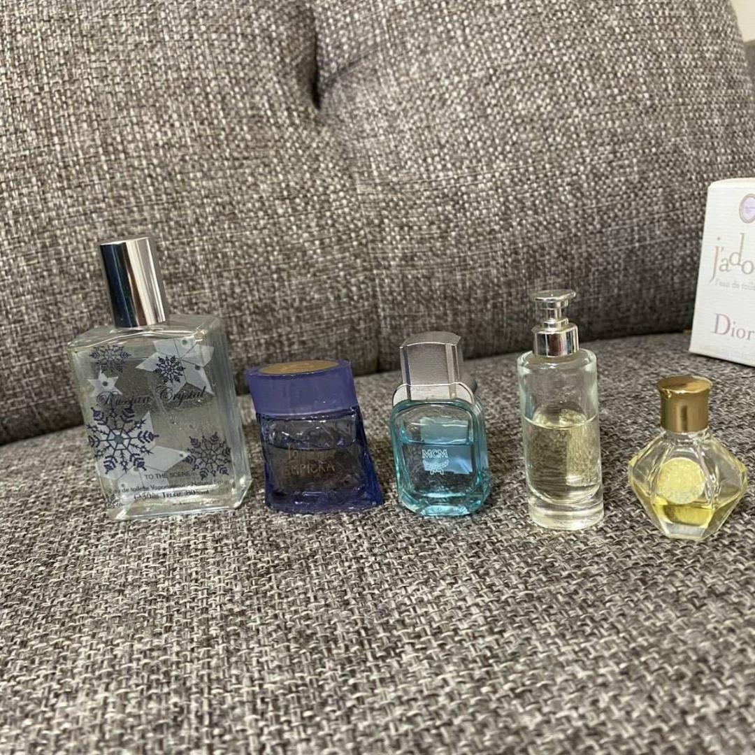 香水まとめ売り　ディオール ブルガリ ニナリッチ ジャンパトゥ MCM アナスイ