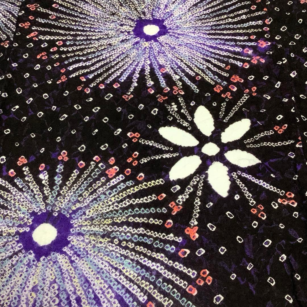 ＊*＊様 【彦兵衛mini】5000円スタート！人気！有松絞り浴衣〜花火柄〜