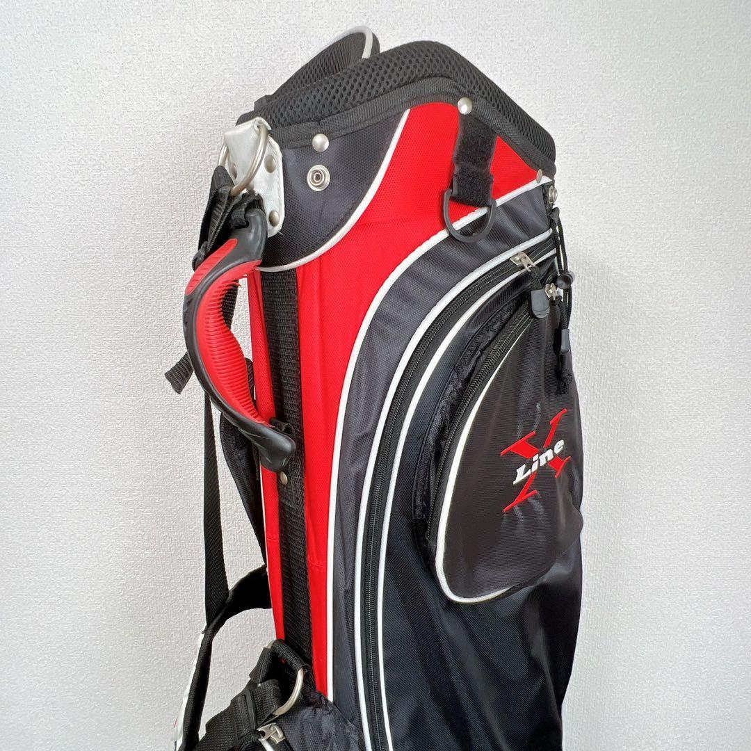 豪華8本 X-Line エックスラインゴルフセット Mフレックス スタンドバッグ