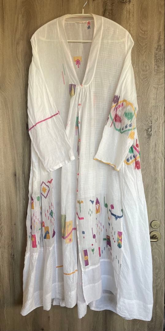 週末値下！【美品】injiri＊インジリ＊ミシンステッチ＊ワンピース