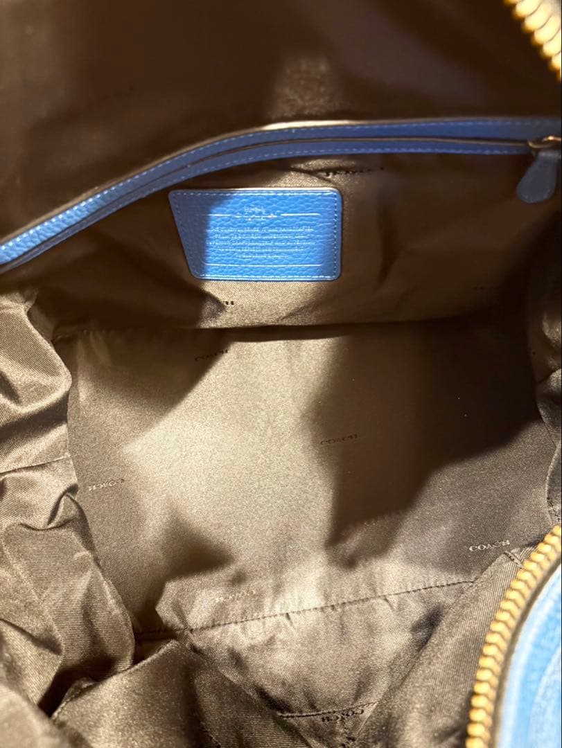 値下げ　COACH コーチ ボストンバッグ レザー 旅行