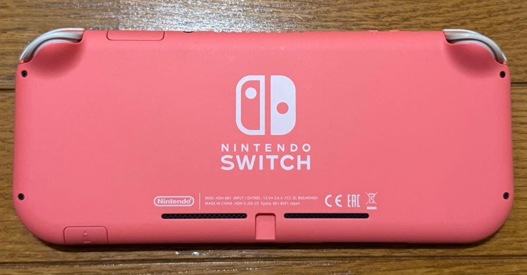 Nintendo Switch Lite コーラルピンク　箱・充電器付き