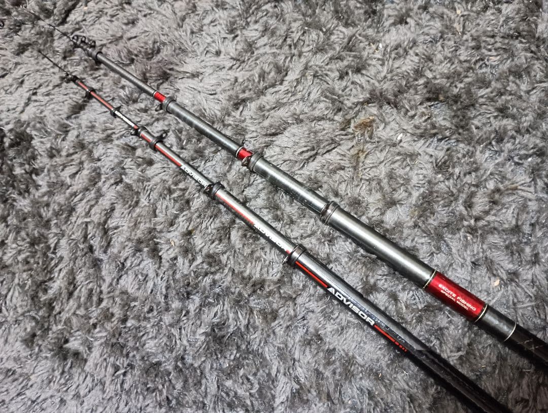 ダイワアモルファスウィスカー飛燕1号5.3m乱舞0.6号5.4m