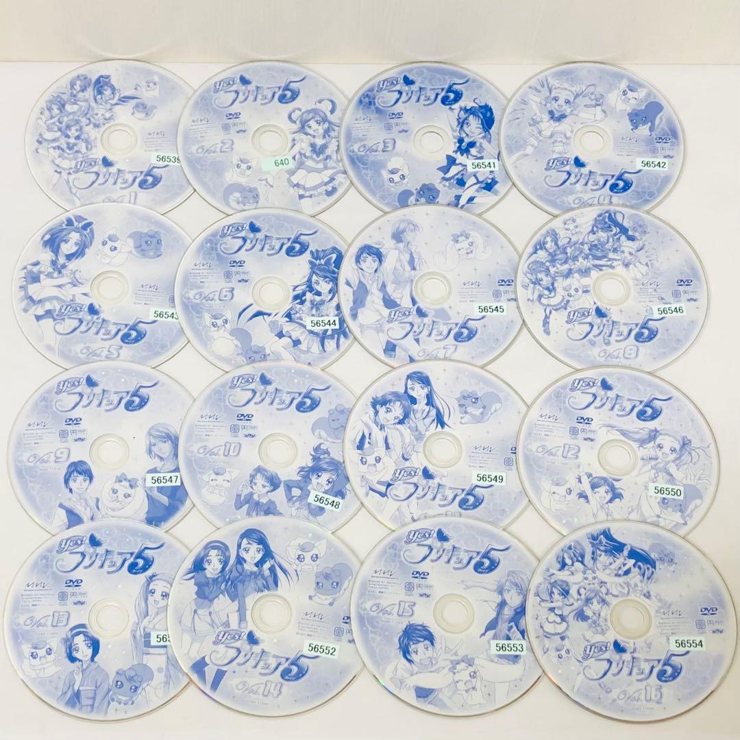 「プリキュア5」シリーズ　DVD全巻セット　1期+2期(GoGo!)+映画1枚