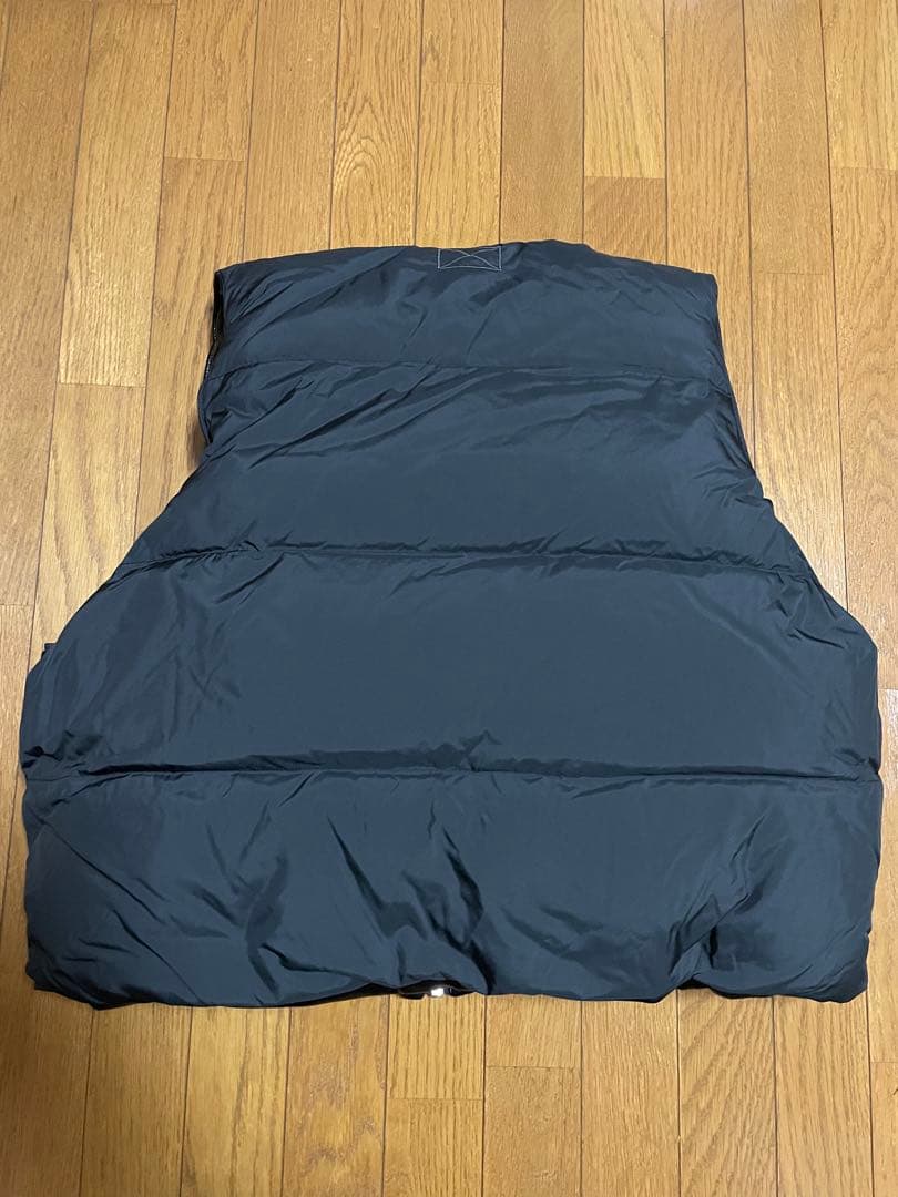 MLVINCE LIMONTA REVERSIBLE DOWN VEST 黒