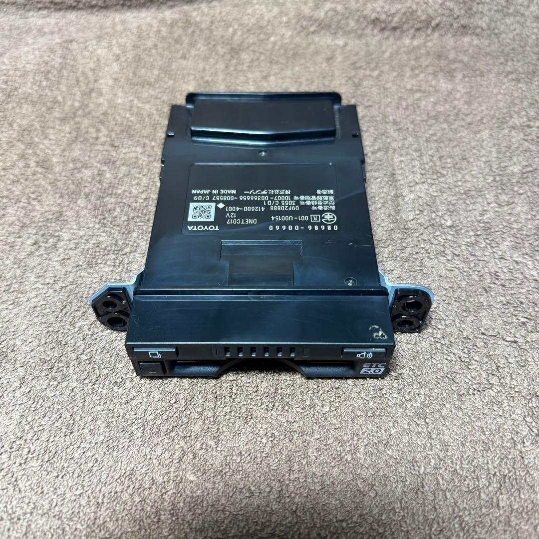 ETC2.0ユニット　ビルトイン　ナビ連動タイプ　光ビーコン機能付き　トヨタ純正