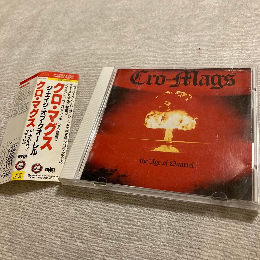 国内盤 CRO-MAGS - THE AGE OF QUARREL