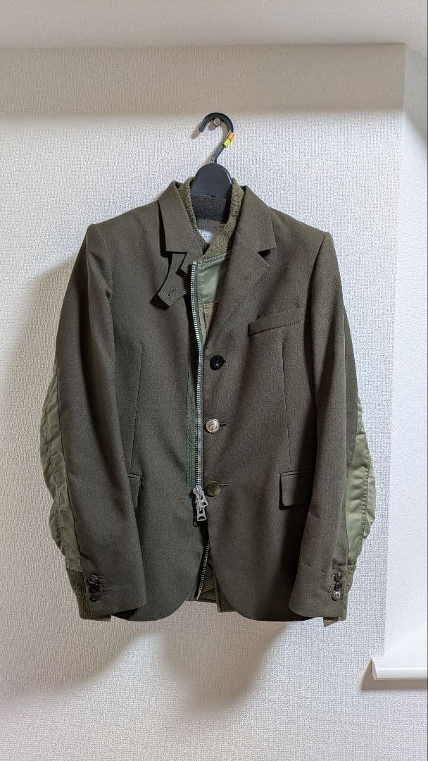 Sacai ドッキングジャケット（21-02456M）