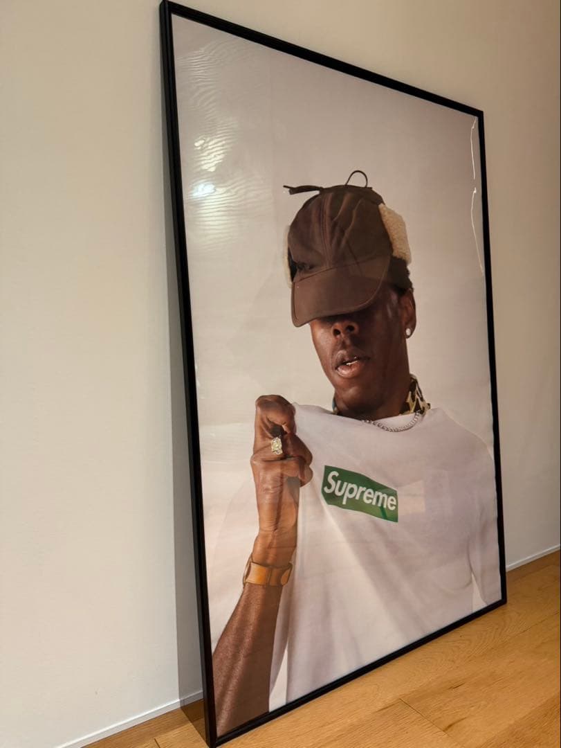 【非売品】Tyler The Creator supremeポスター 額縁セット