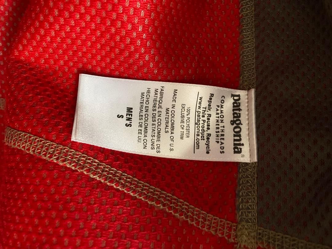 【極美品】レトロx パタゴニア フリース ベスト S ベージュ/青ブルー