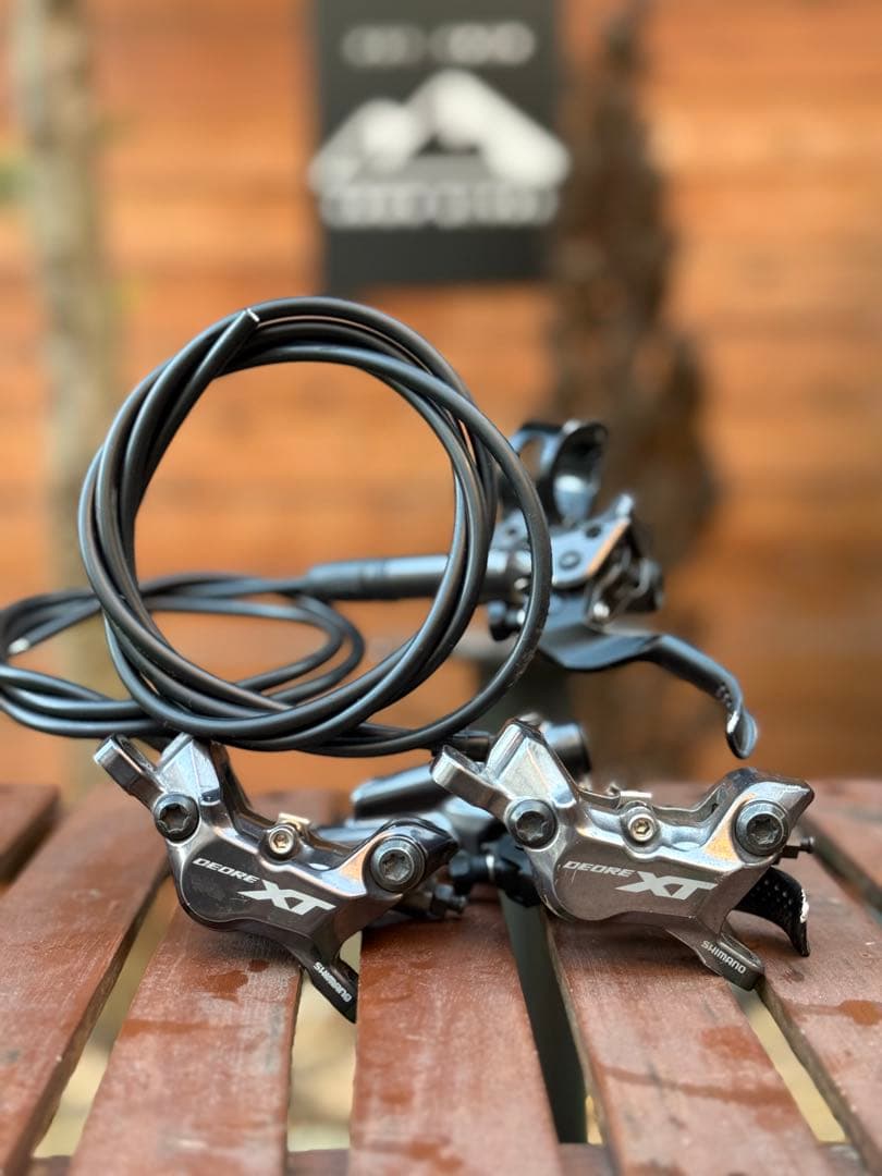 Deore XT ブレーキセット シマノ 4ピストン リア＆フロント