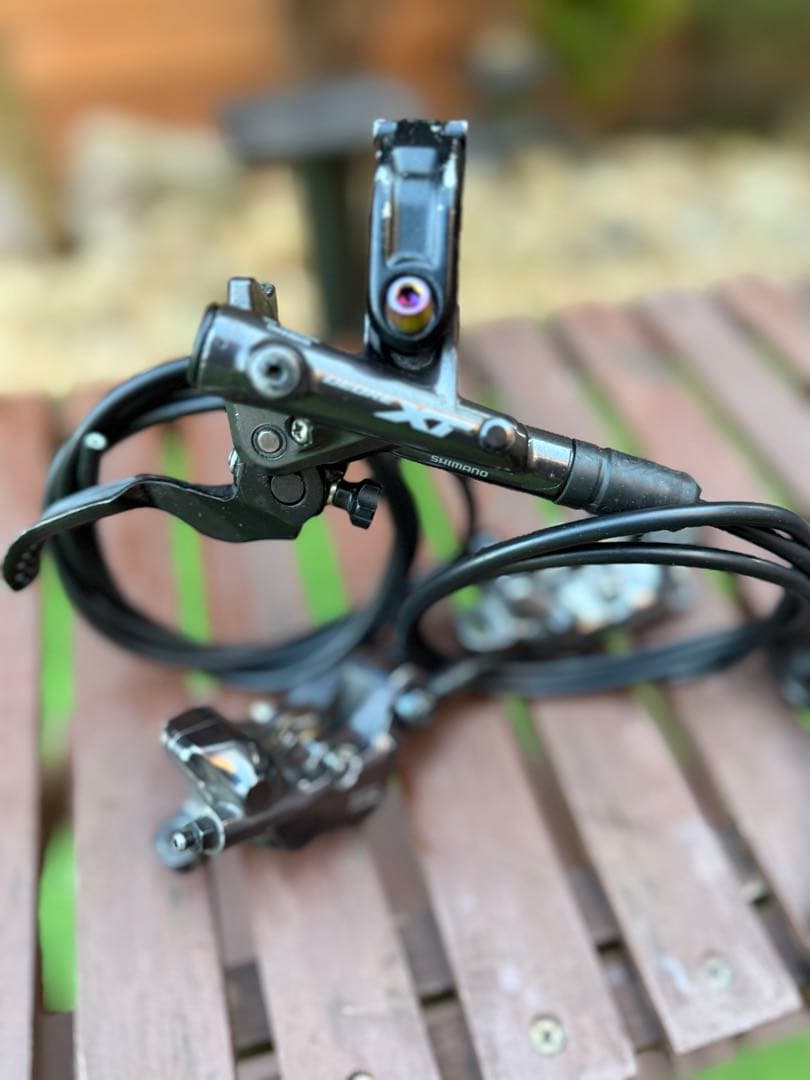 Deore XT ブレーキセット シマノ 4ピストン リア＆フロント