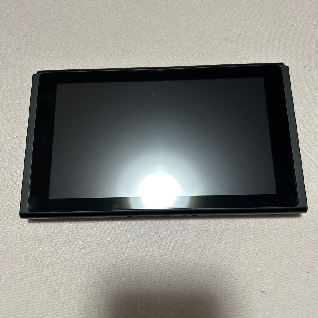 Switch 本体 2023年購入　バッテリー強化版　ジョイコン黄色➕紫付き