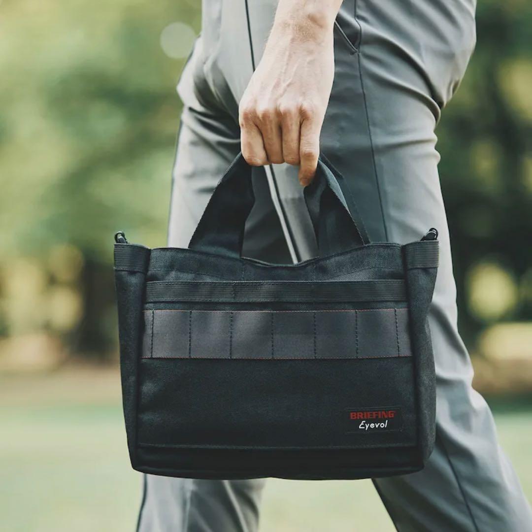 新品★ブリーフィング×アイヴォル コラボ限定品 カートバッグ、ラウンドバッグ 黒