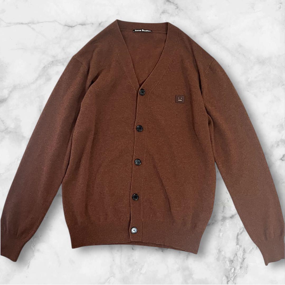 美品 Acne Studios ウールカーディガン ブラウン 最終価格