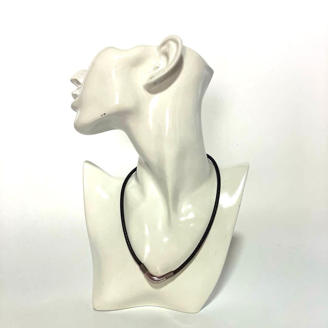 ファイテン X100 レザー ネックレス