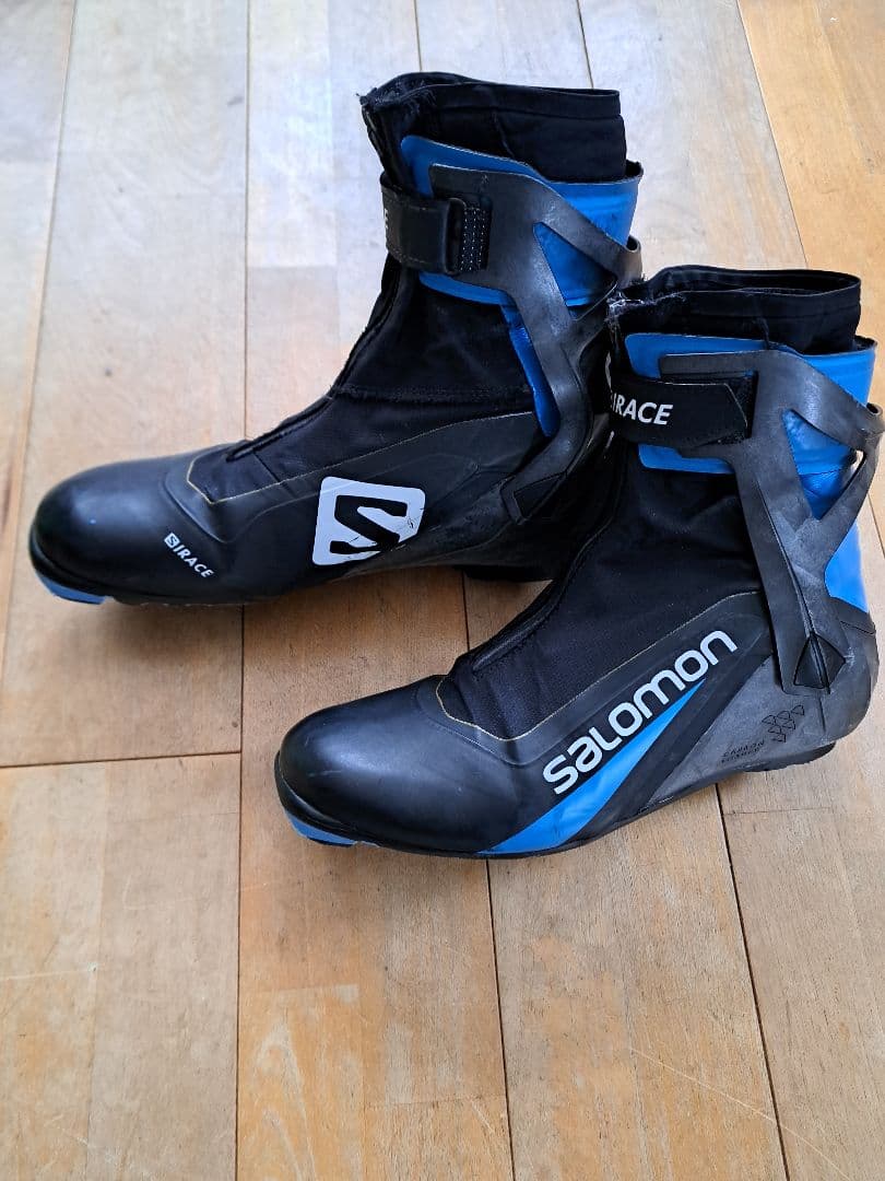 クロスカントリースキー　Salomon Race スケーティングブーツ