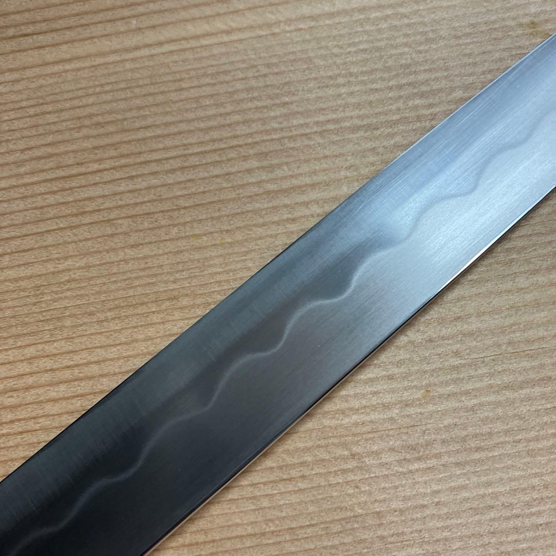 武信？　本焼　フグ引き包丁　白鋼　天然砥石で本刃付け済み❗️