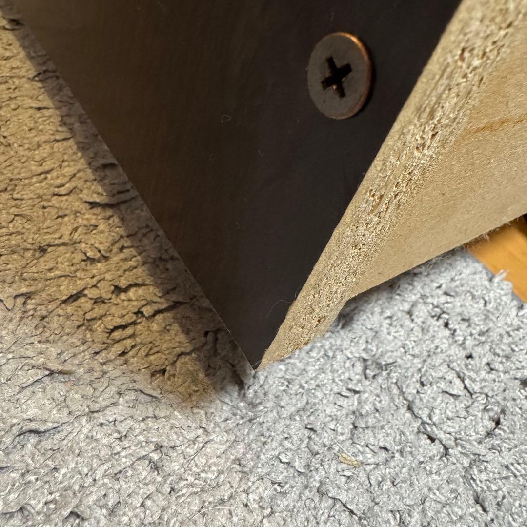 日本製 ぼん家具／木製スライド本棚 漫画 DVD 隙間 引き出し棚×2収納ボード