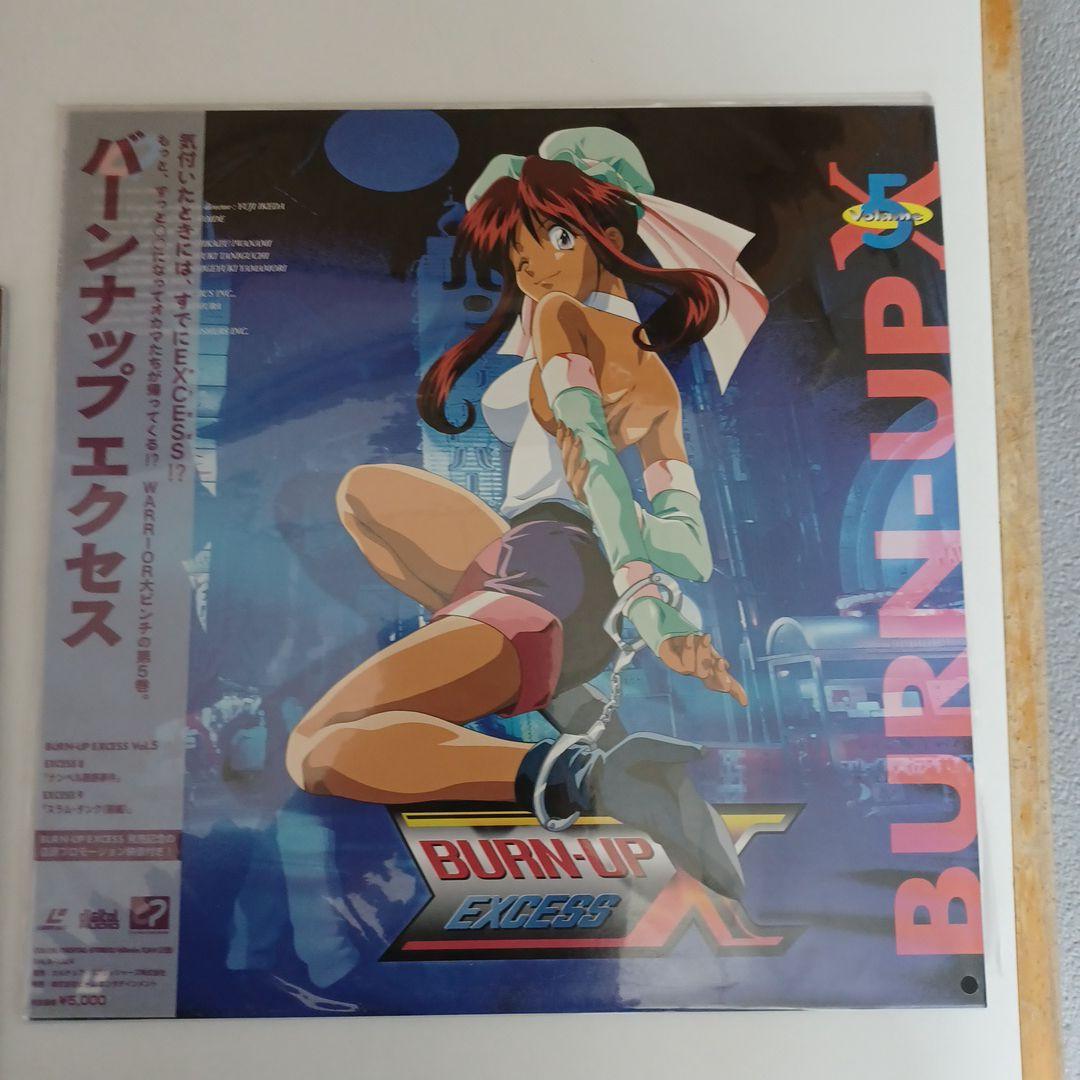 バーンナップエクセスレーザーディスク8枚