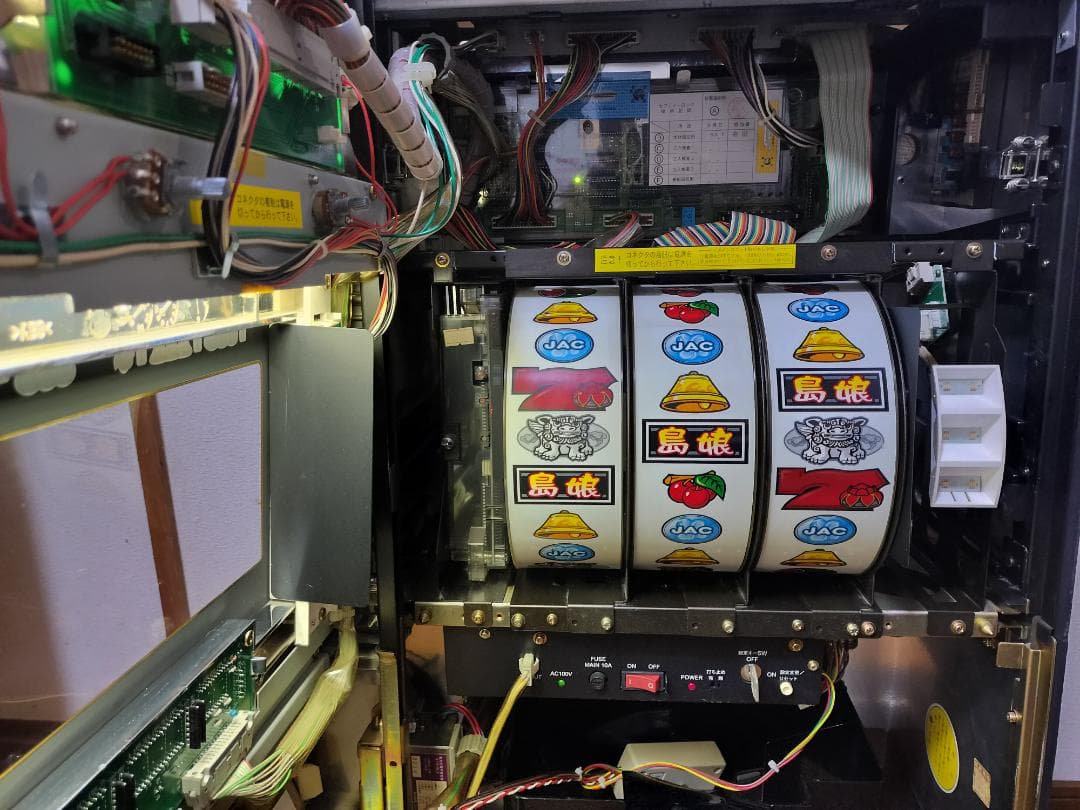 【パチスロ実機】オリンピア★島娘30【不要機付き】４号機・レア・人気台