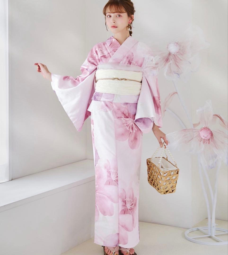 sugar sweetチェリーブロッサム浴衣　帯セット