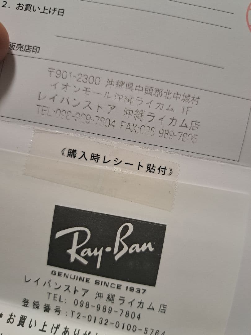 断捨離Ray-Ban Wayfarer Reverse サングラス